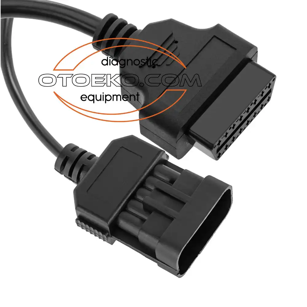 كابل ووصلة الفحص والتشخيص الصناعية Opel 10 Pin – Obd2 (Opel) عالية الاعتمادية - 5